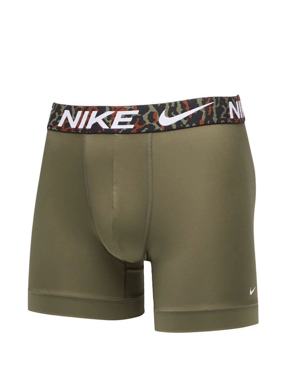 Nike logo-waistband boxer briefs (set of 3) Groen