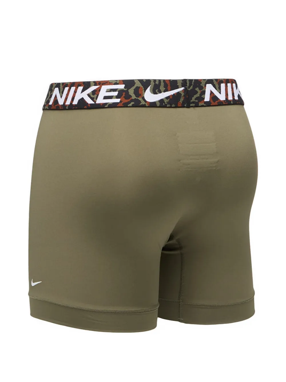 Nike logo-waistband boxer briefs (set of 3) Groen