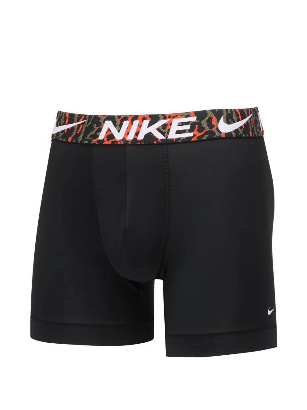 Nike logo-waistband boxer briefs (set of 3) Groen