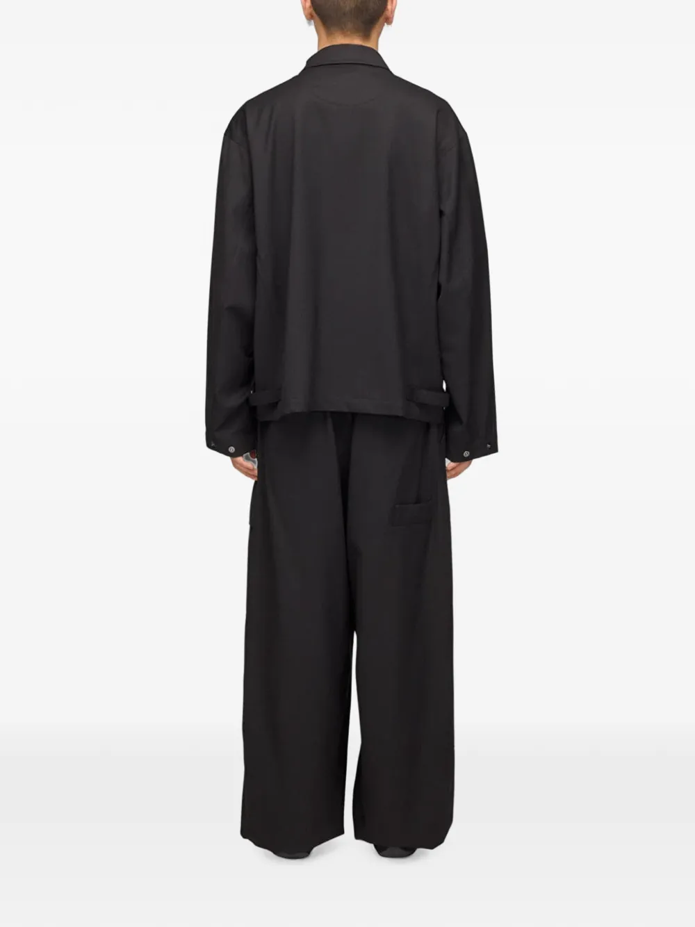 Y-3 Jack met rits Zwart