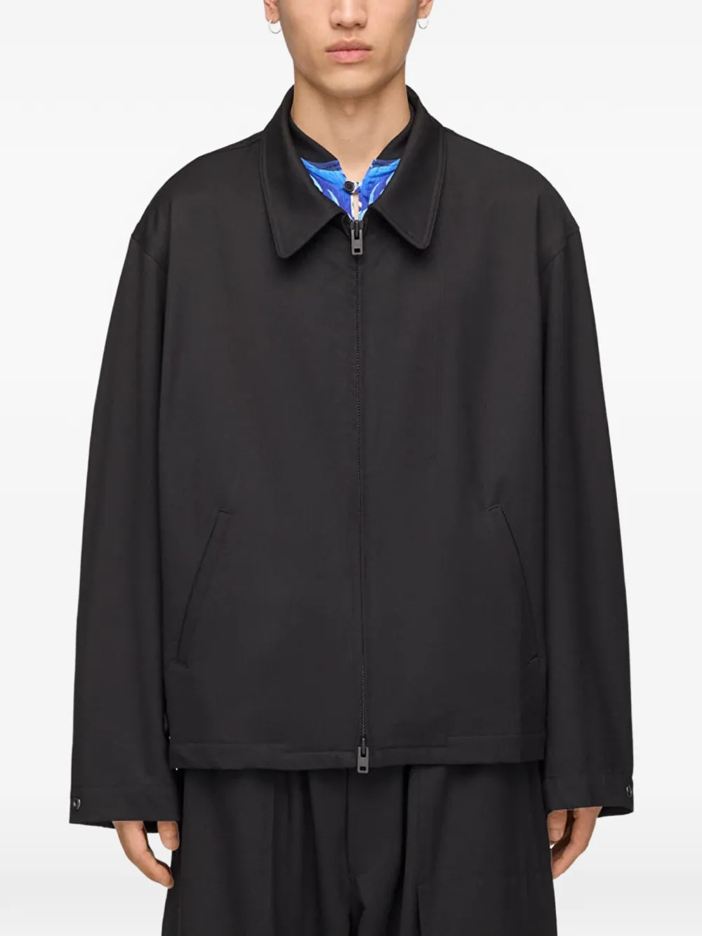 Y-3 Jack met rits Zwart