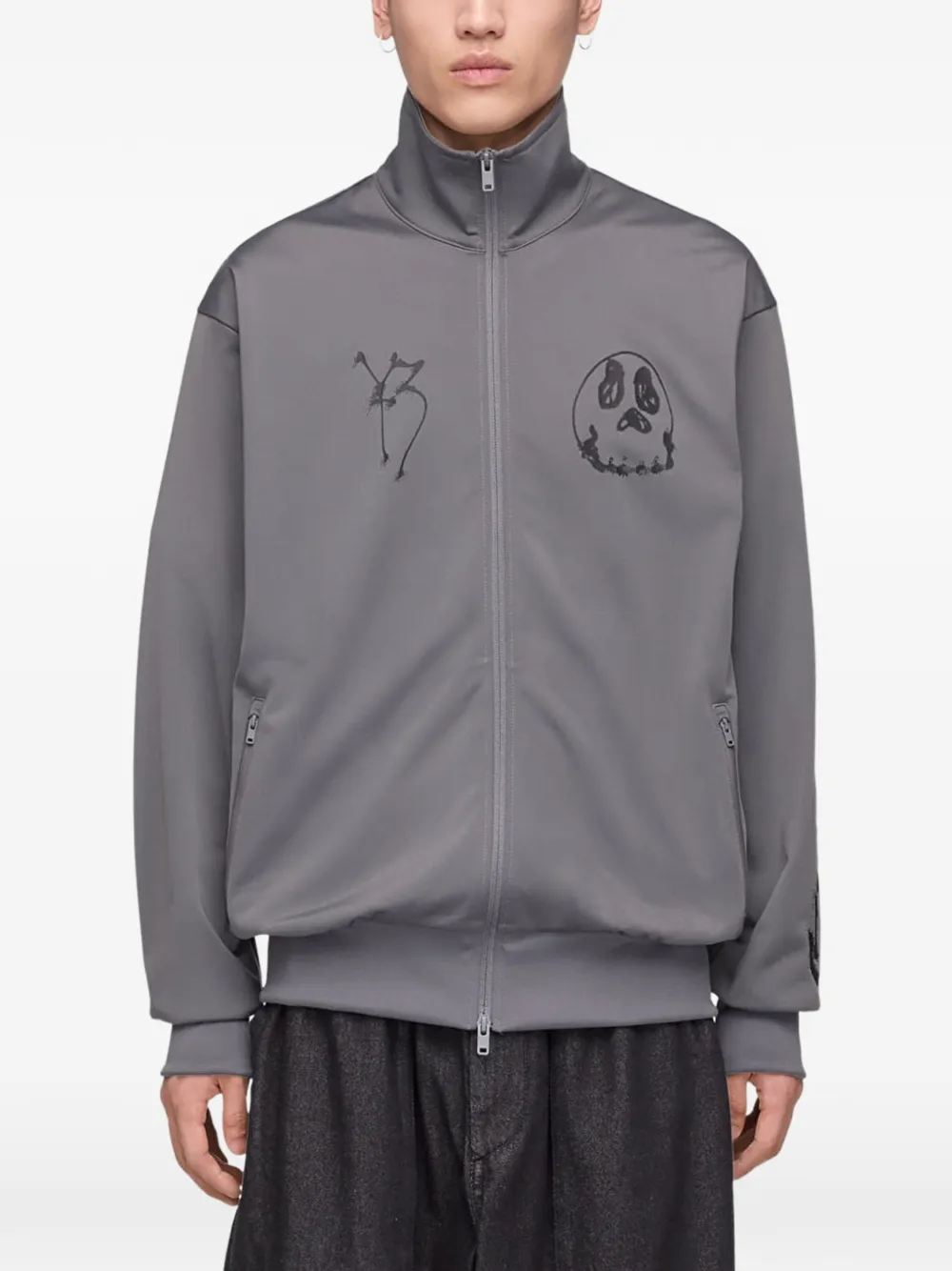 Y-3 Chito trainingsjack met grafische print Grijs