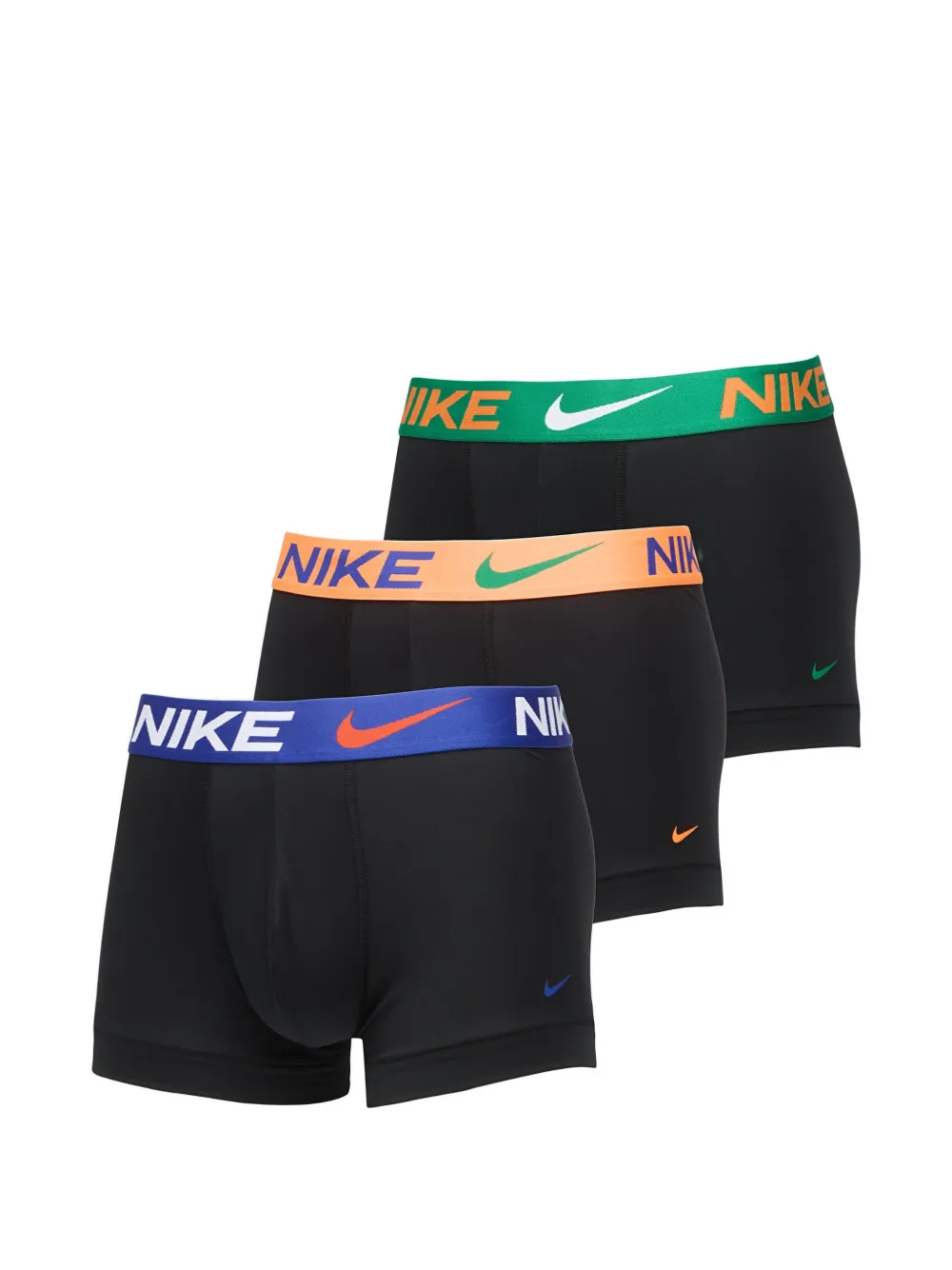 Nike logo-waistband boxer briefs (set of 3) Zwart