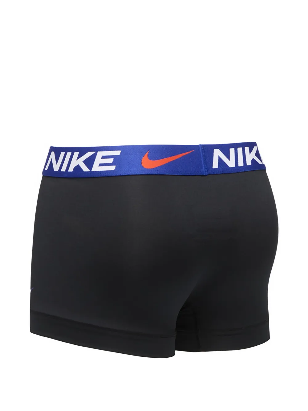 Nike logo-waistband trunks (set of 3) Zwart
