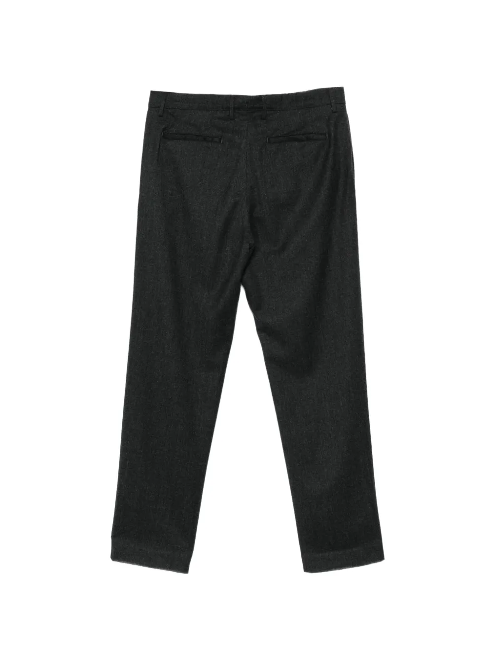 Canali Pantalon met geplooide voorkant Grijs