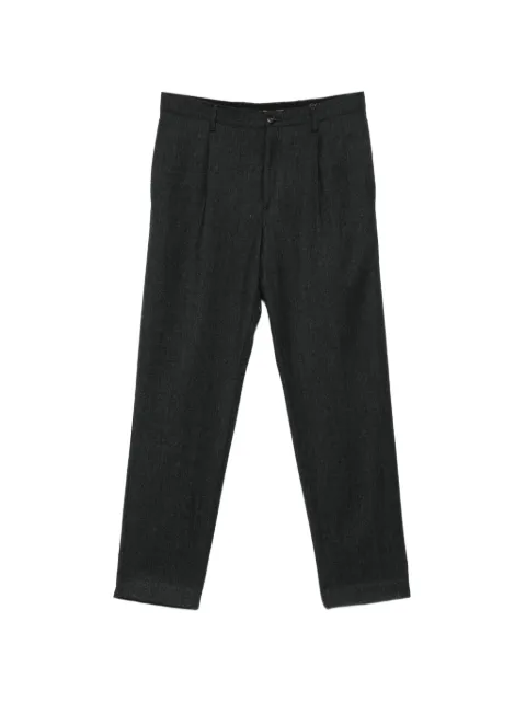 Canali pleated-front tailored trousers