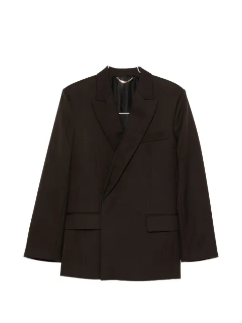 Victoria Beckham layered double-breasted jacket