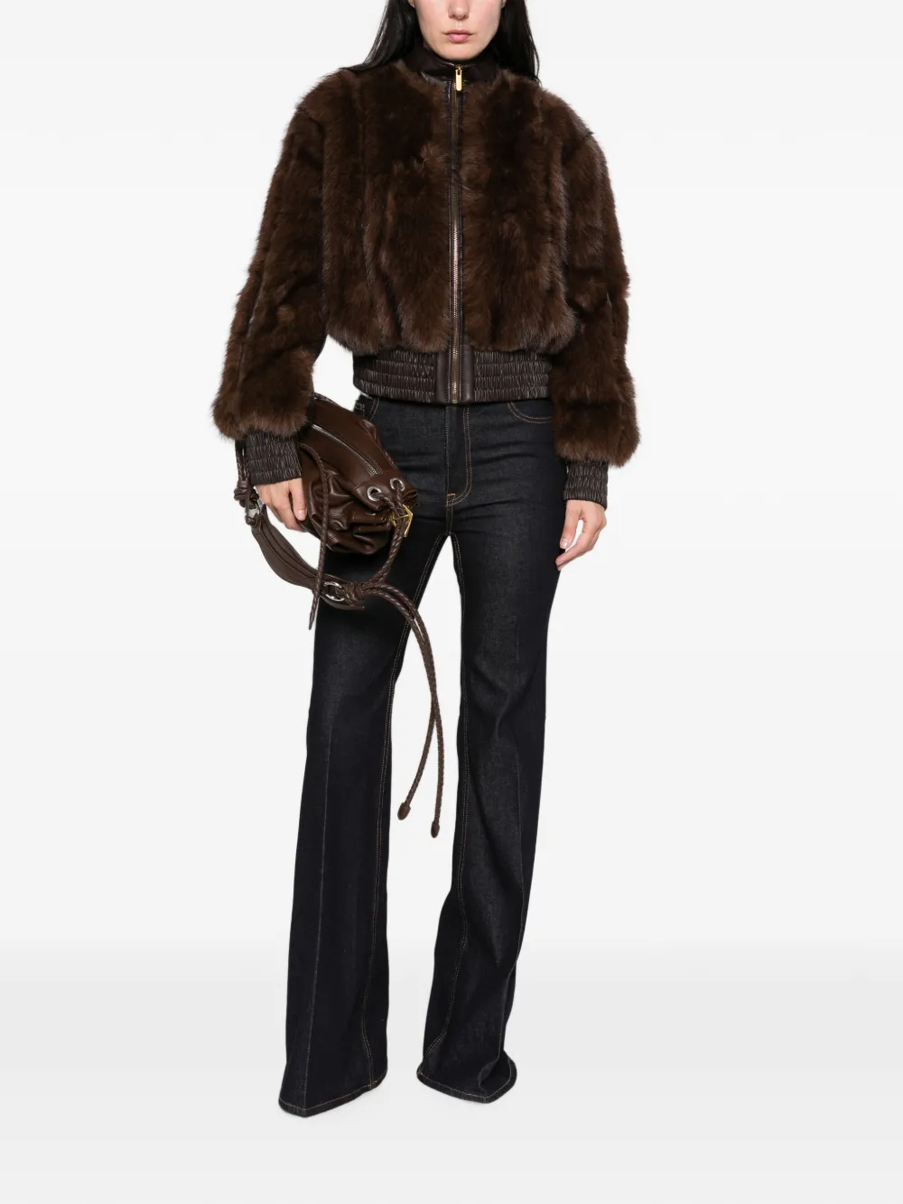 Zimmermann Flared Jeans In 블루