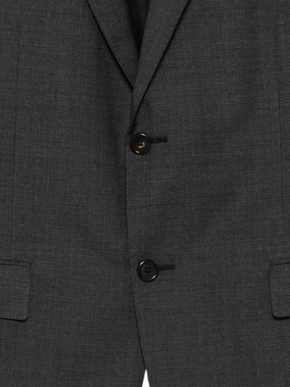 Corneliani Geruit pak Grijs