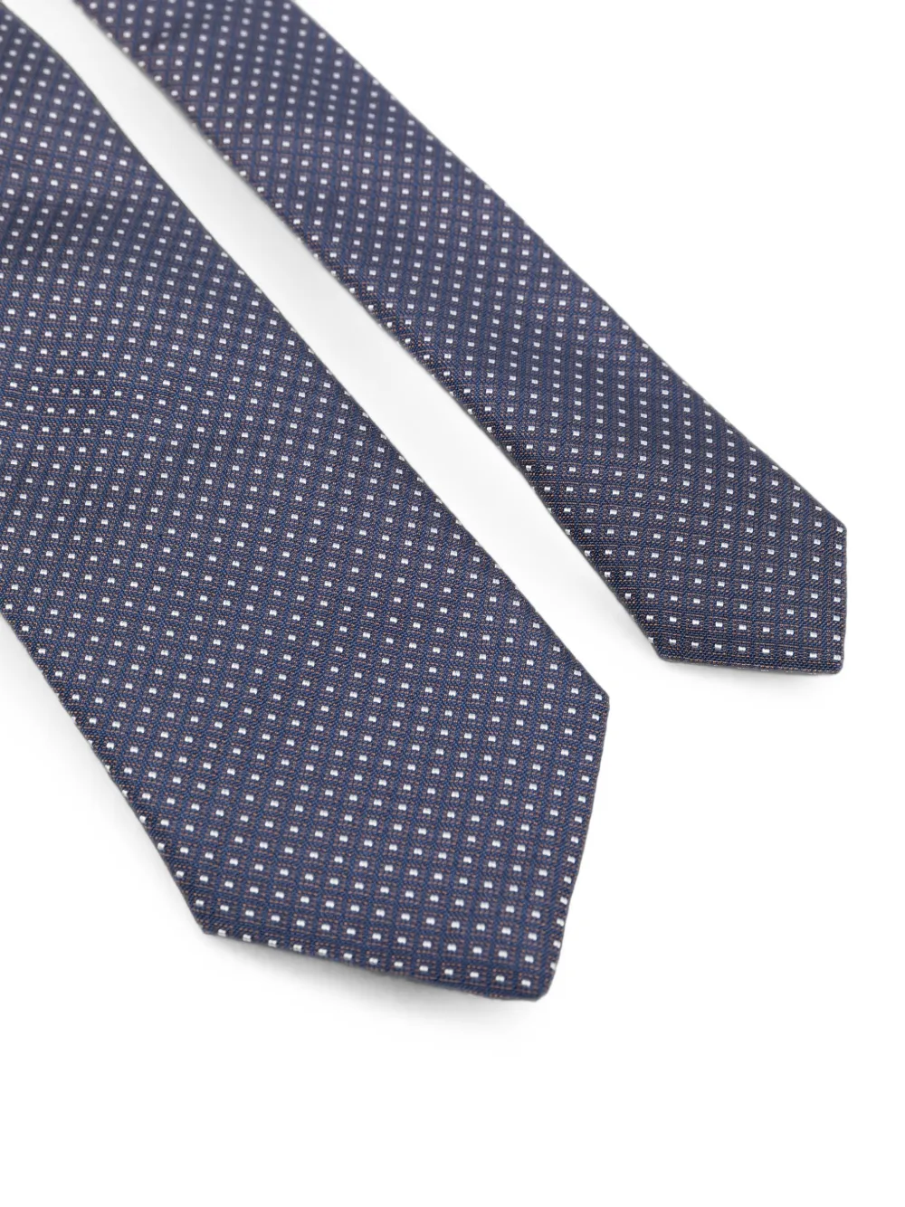 Corneliani Zijden stropdas Blauw