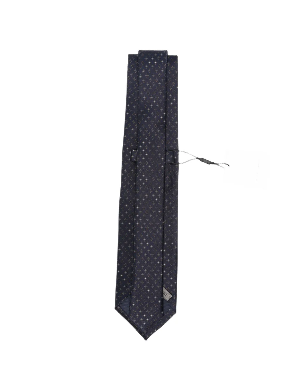 Corneliani Stropdas met geometrische print Blauw