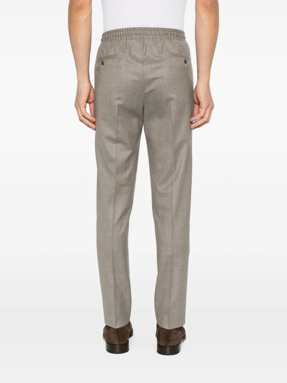 Corneliani Pantalon met trekkoord Beige