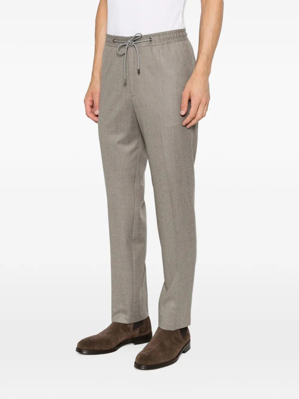 Corneliani Pantalon met trekkoord Beige