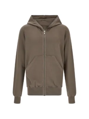 Rick Owens Windbreaker zip-up Hoodie | Grey | FARFETCH