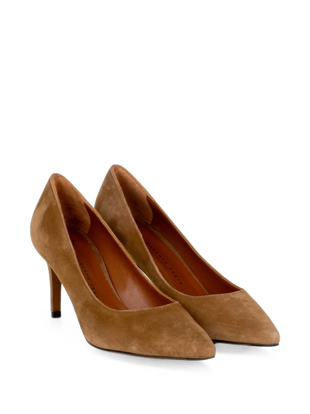 Roberto Festa pointed-toe suede pumps Bruin