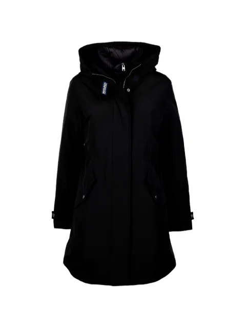Woolrich hooded drawstring-waist coat