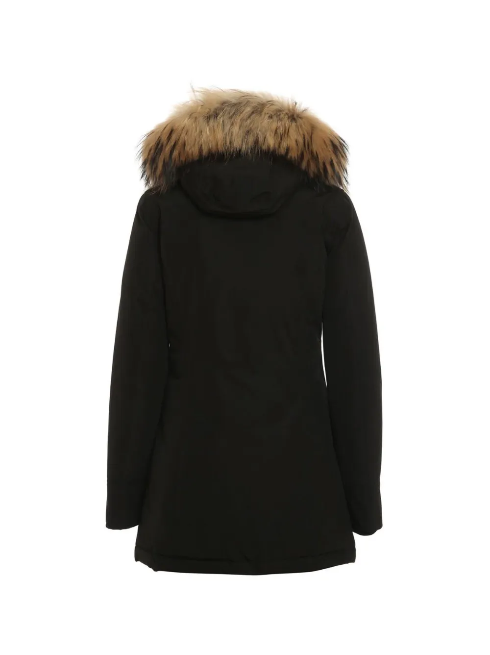 Woolrich Jas met trekkoordtaille Zwart