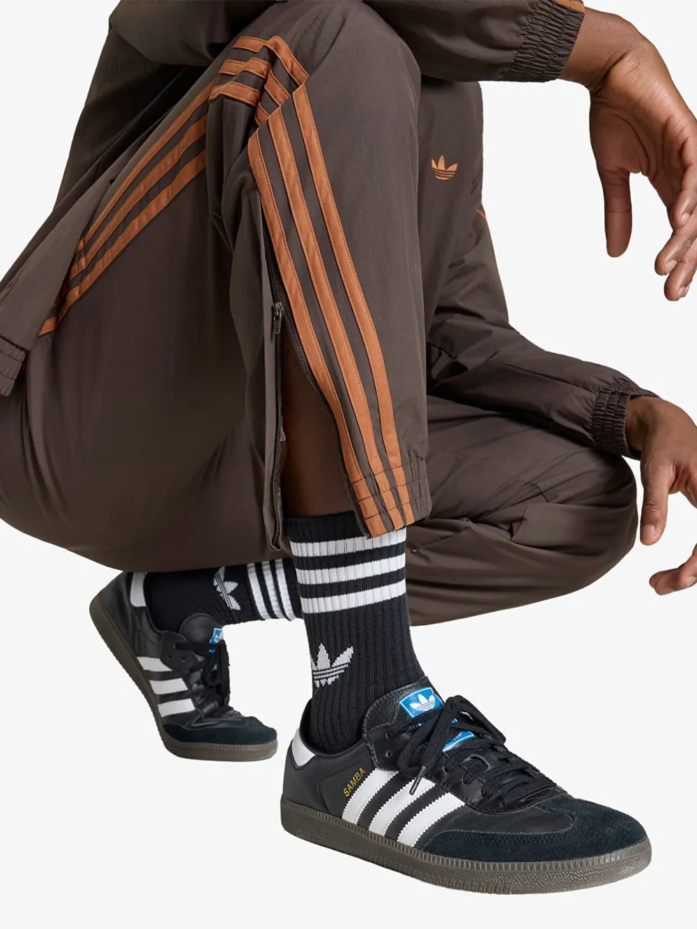 adidas Firebird side-stripe track pants Bruin