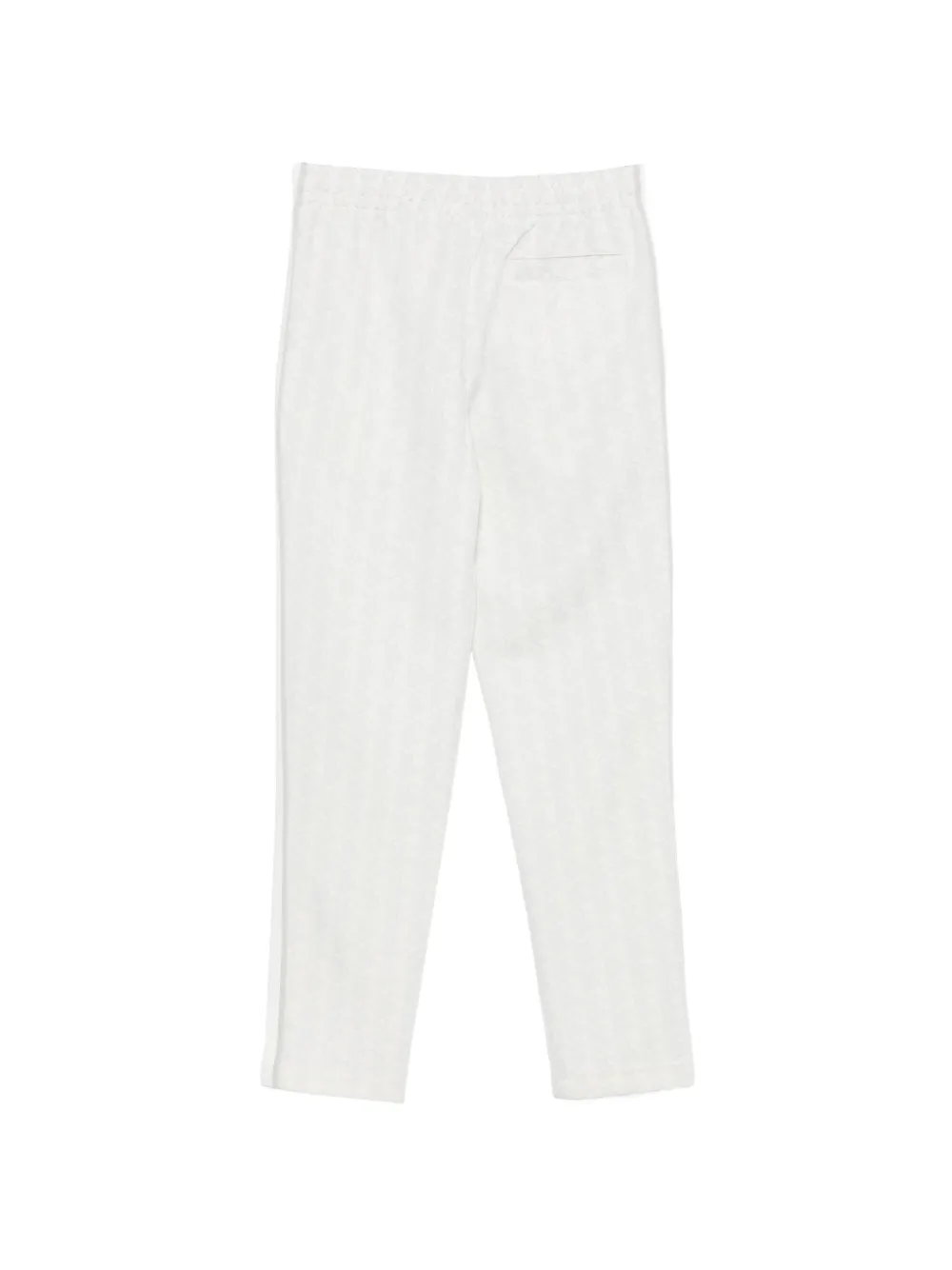 Lacoste Trainingsbroek met monogramprint Wit