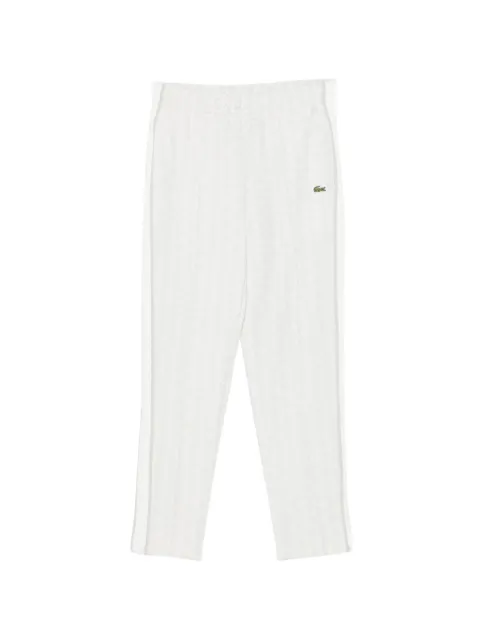 Lacoste monogram-print track pants