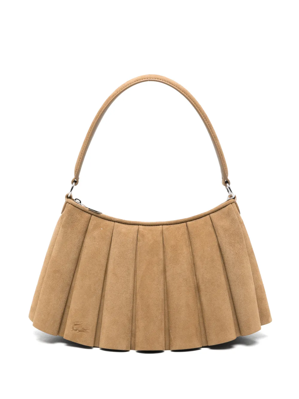 Lacoste pleated suede backpack - Toni neutri