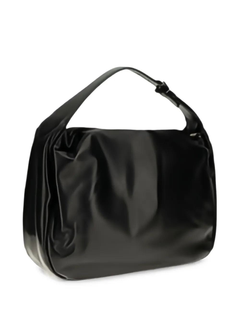 Brunello Cucinelli Boule nappa leren tas Zwart