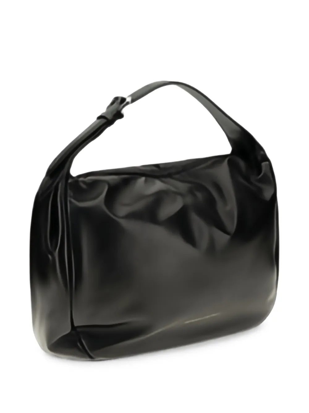 Brunello Cucinelli Boule nappa leren tas Zwart
