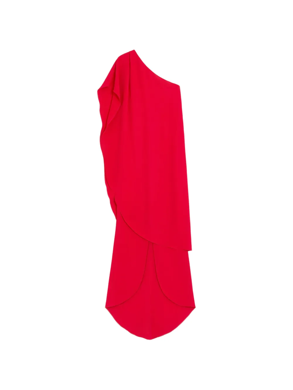 Valentino Garavani Cady Couture maxi-jurk Rood