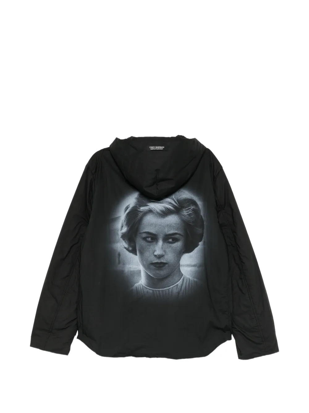 Undercover Cindy Sherman jack met capuchon en grafische print Zwart