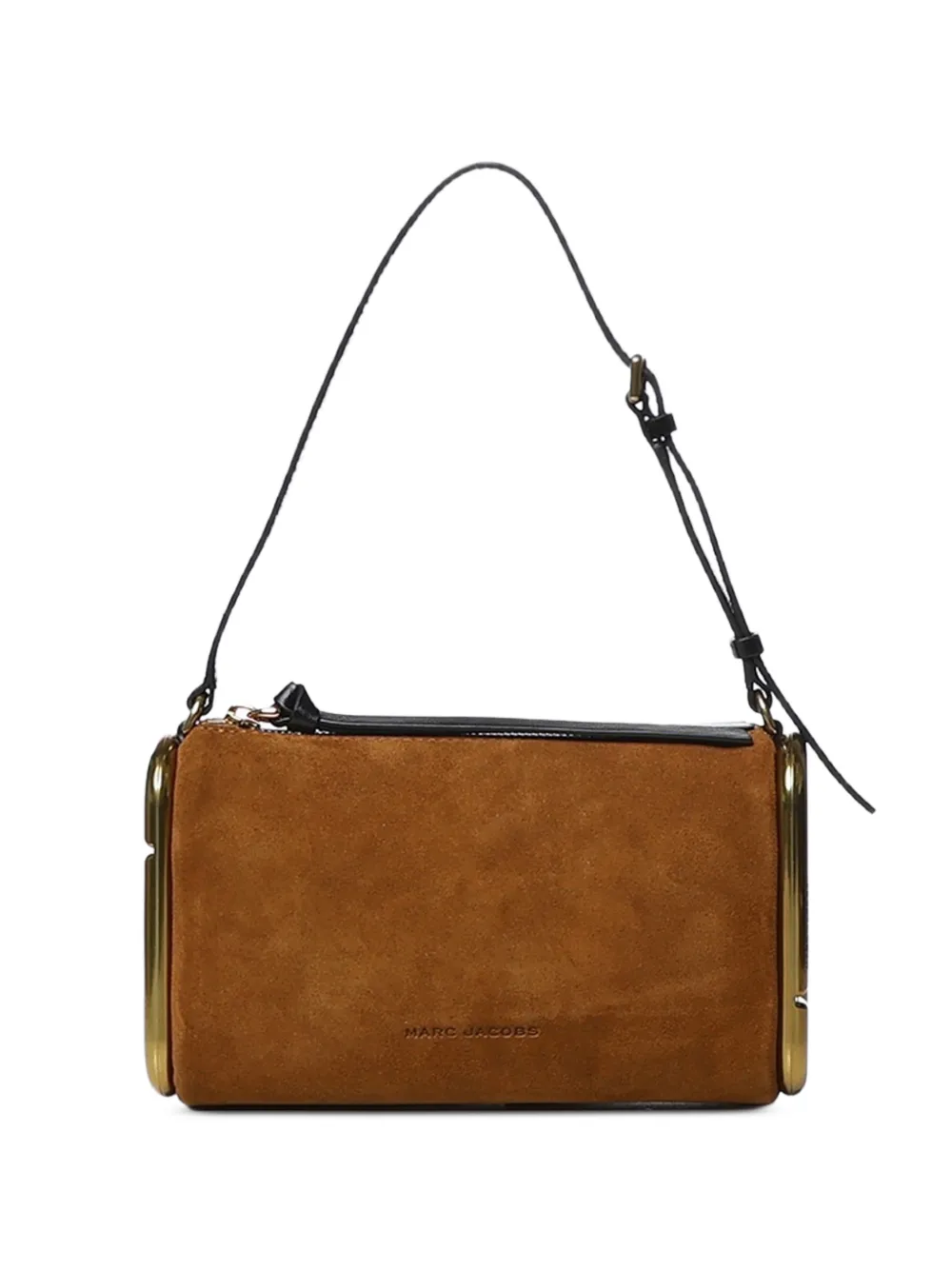 Marc Jacobs Scene small shoulder bag in suede - Marrone