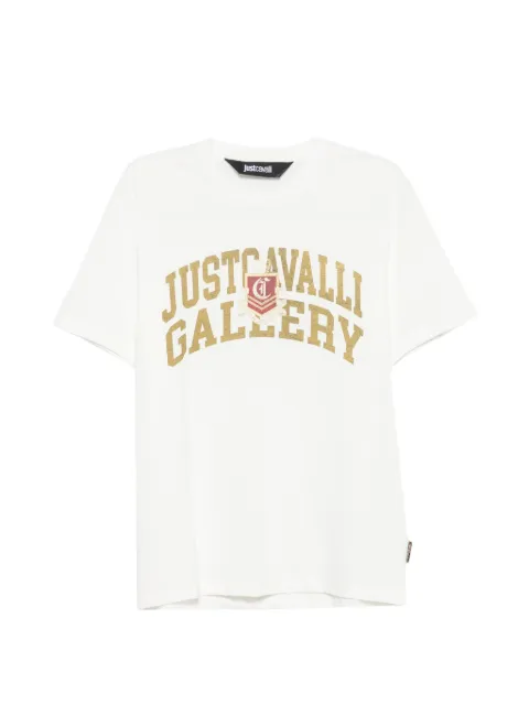 Just Cavalli logo-print T-shirt