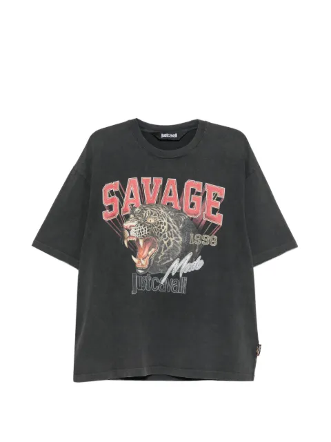 Just Cavalli graphic-print T-shirt