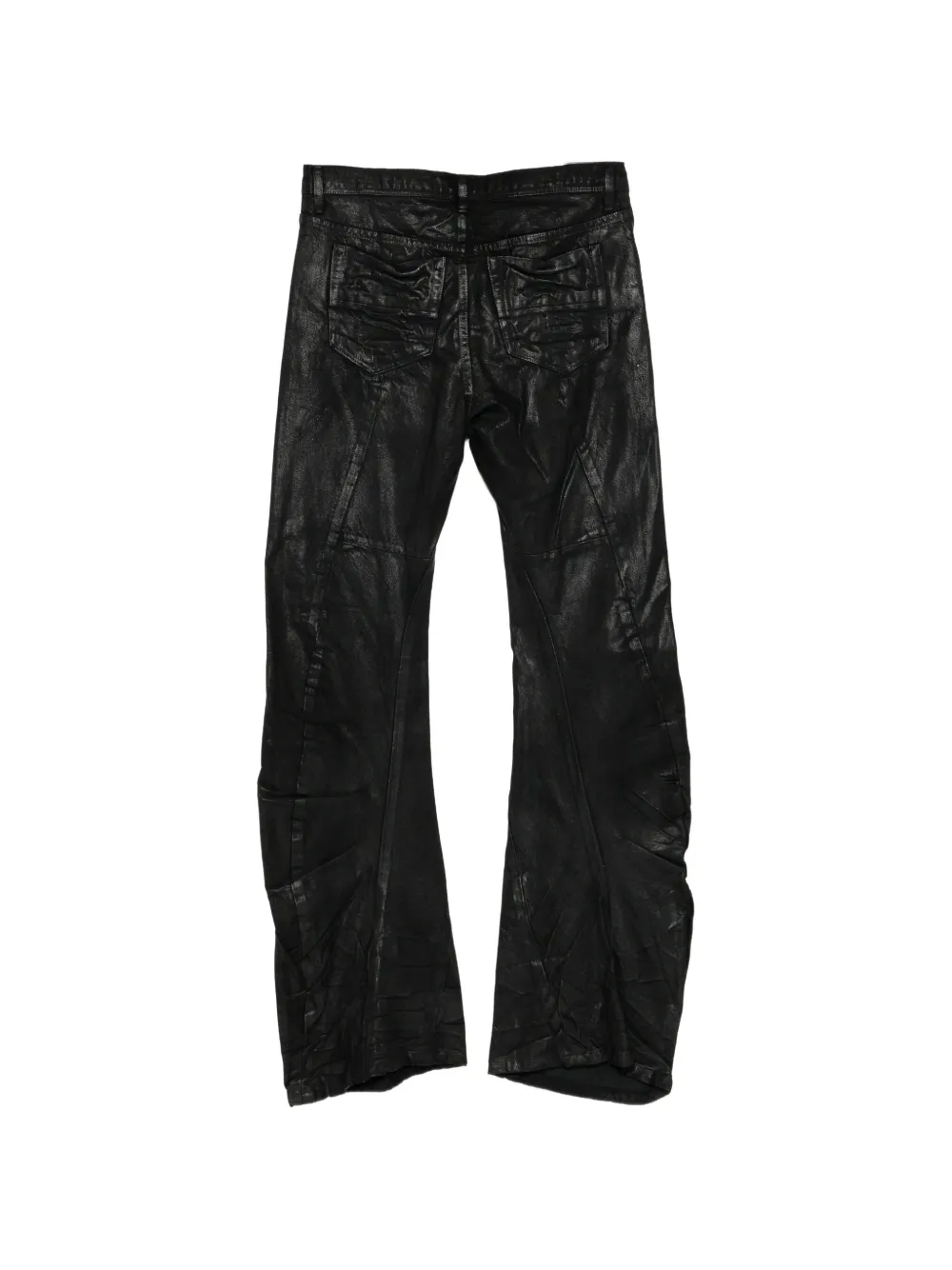 Julius Flared jeans met buigen Zwart