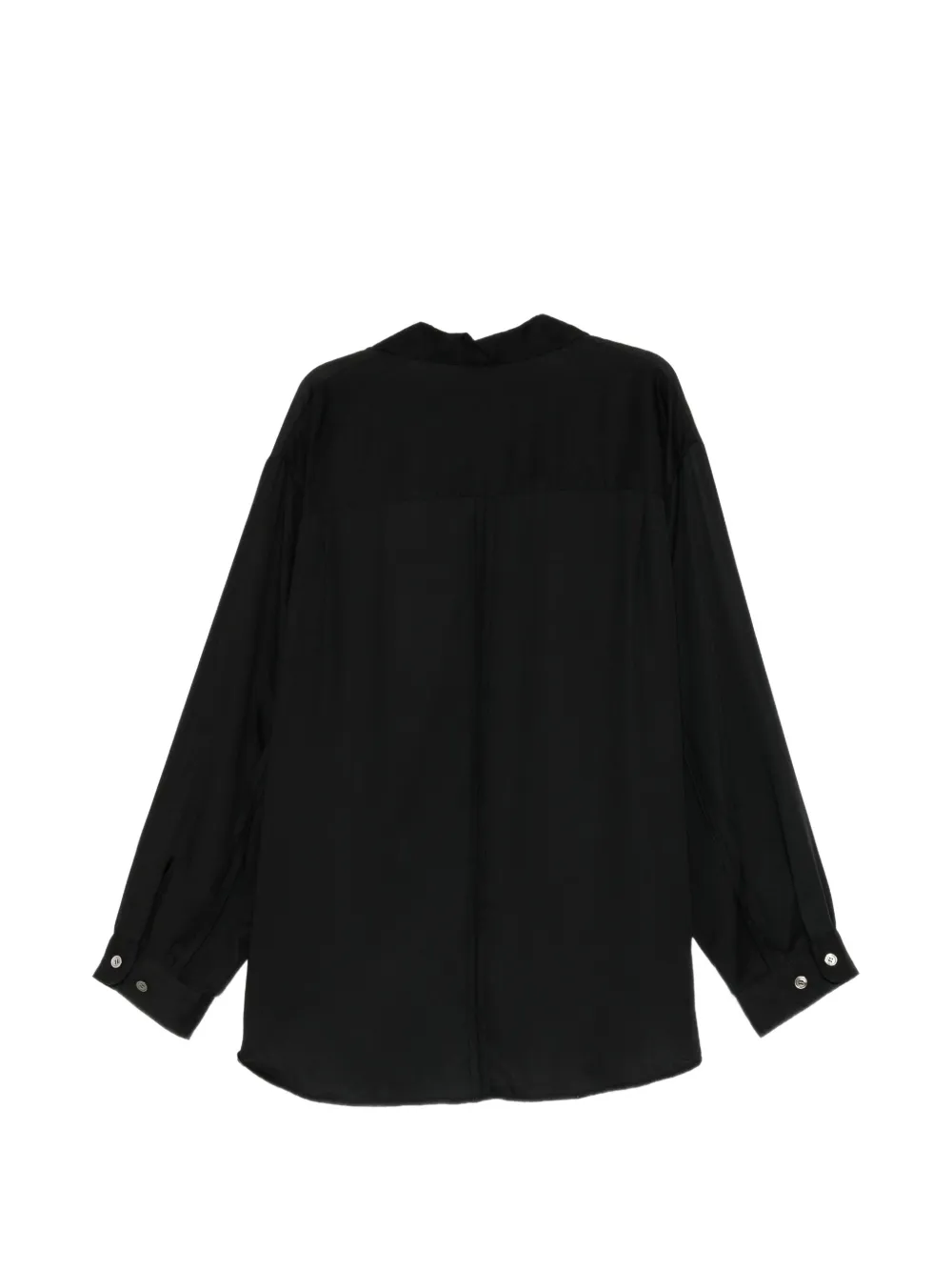 Undercover Overhemd met grafische print en klepzak Zwart