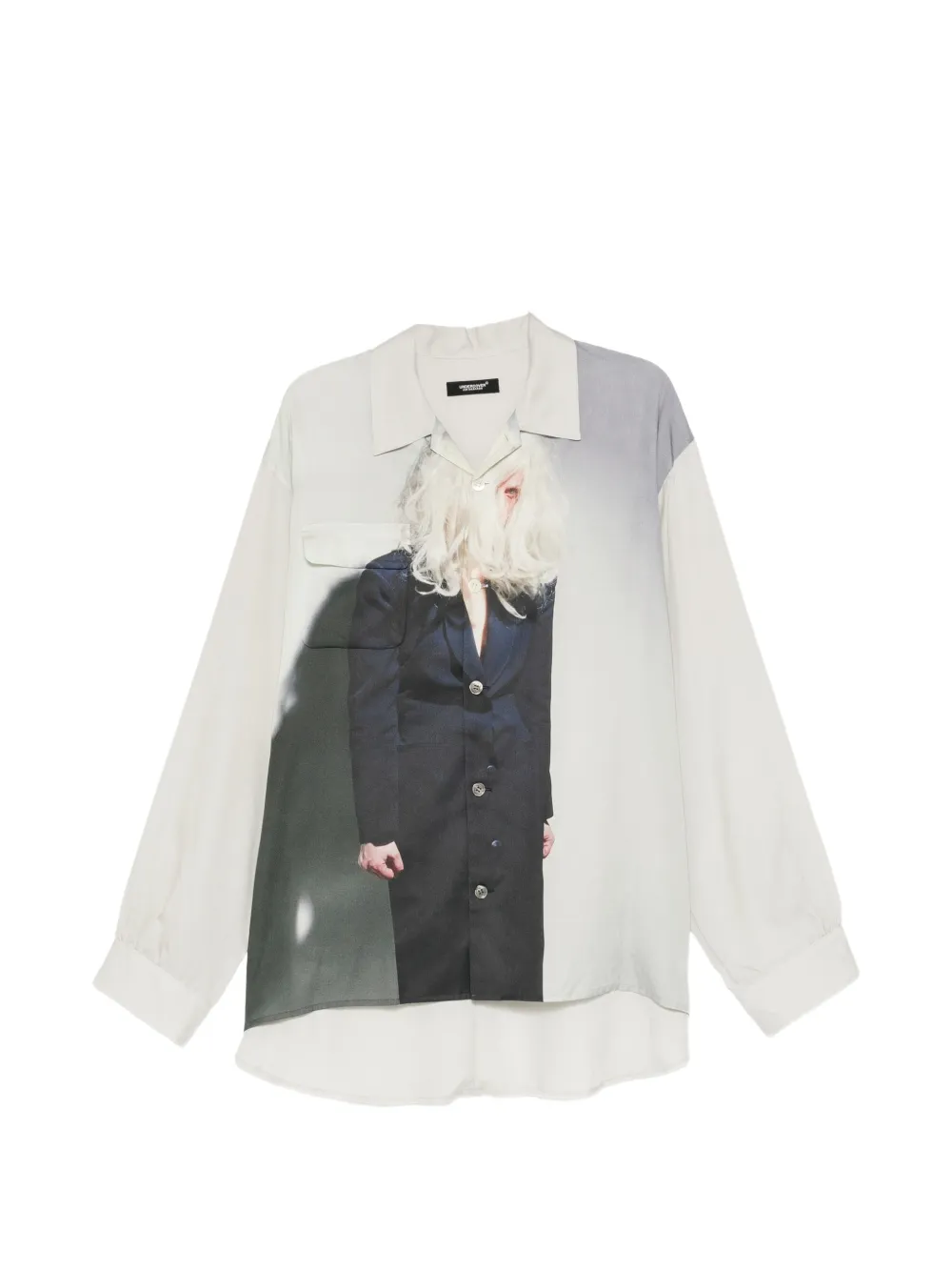Undercover graphic-print long-sleeve shirt - Toni neutri