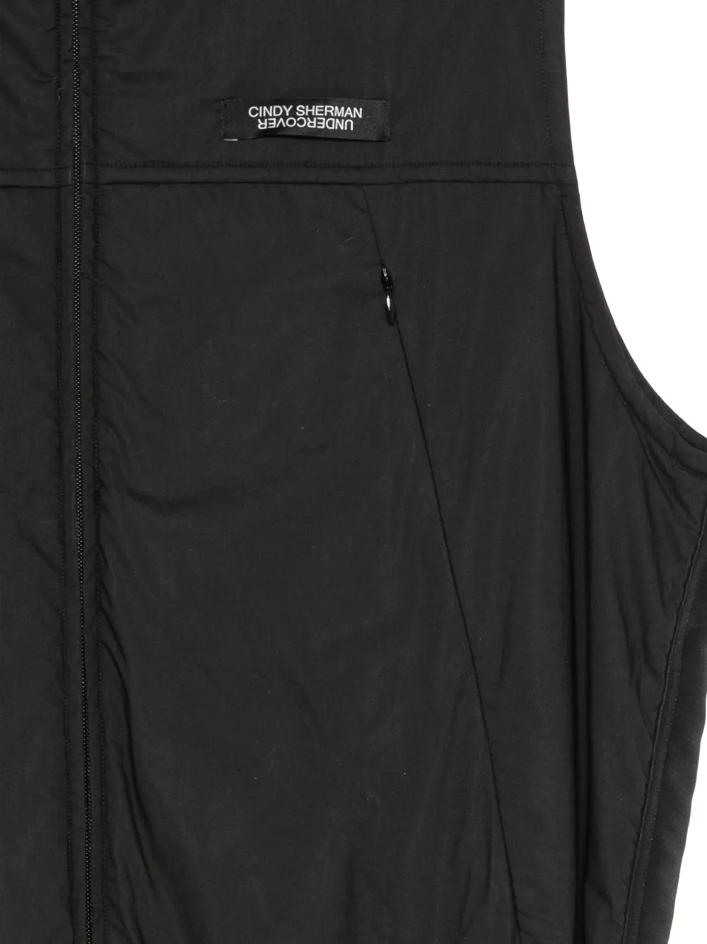 Undercover Cindy Sherman bodywarmer Zwart