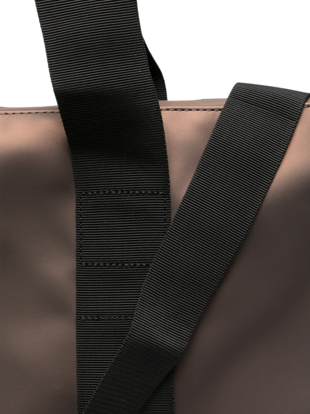 Rains W3 mini-shopper met bandje Bruin