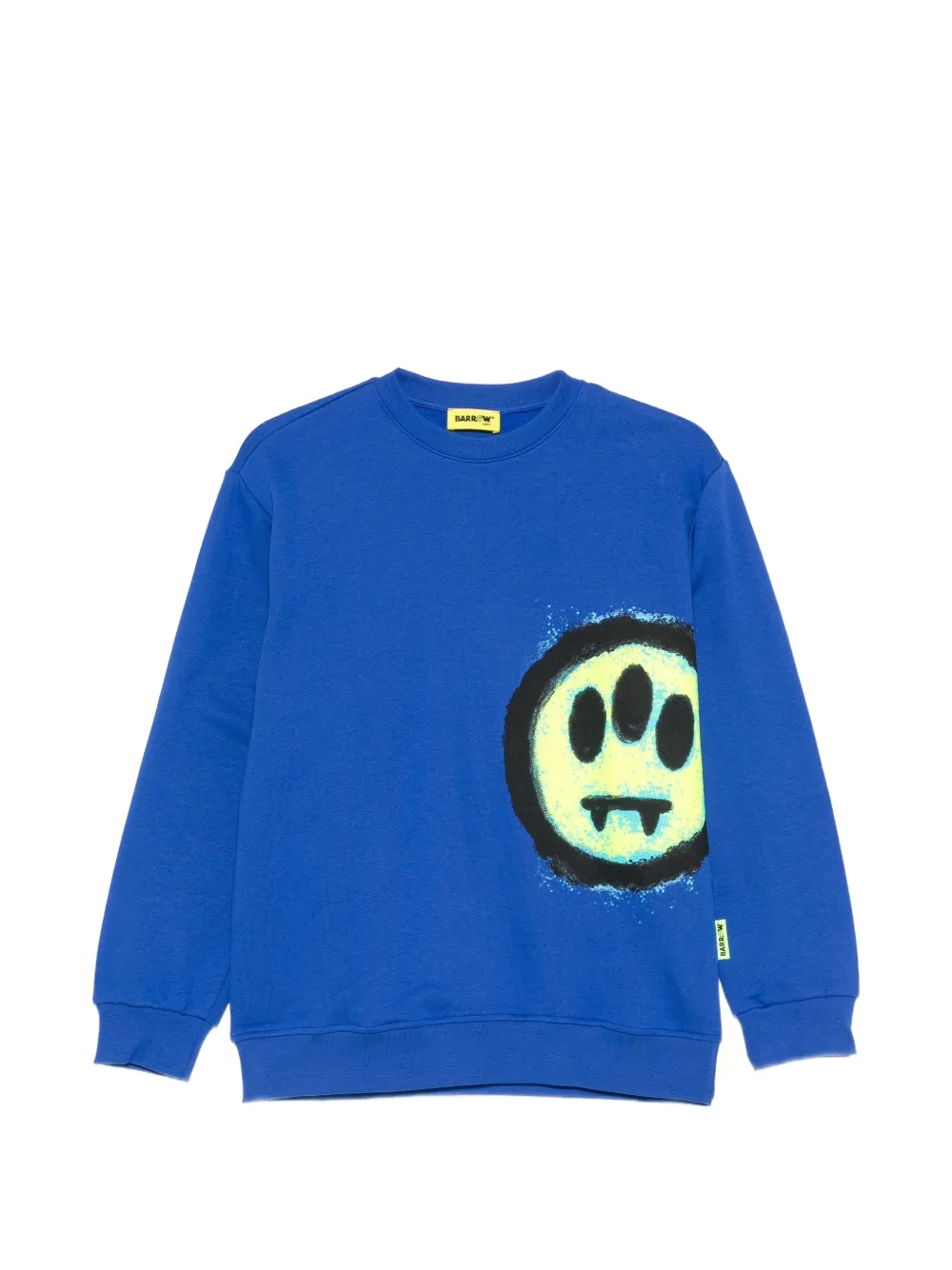 Barrow kids graphic-print sweater - Blu