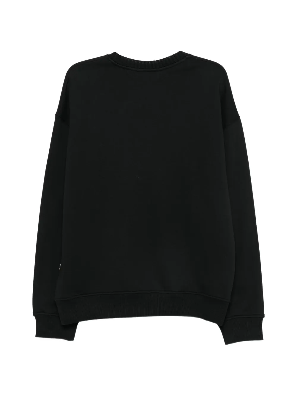 Just Cavalli leopard-print logo-print sweater Zwart