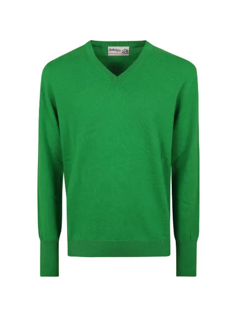Ballantyne V-neck cashmere sweater