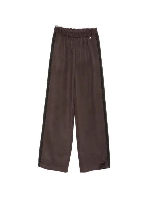 Herno elasticated-waistband palazzo pants