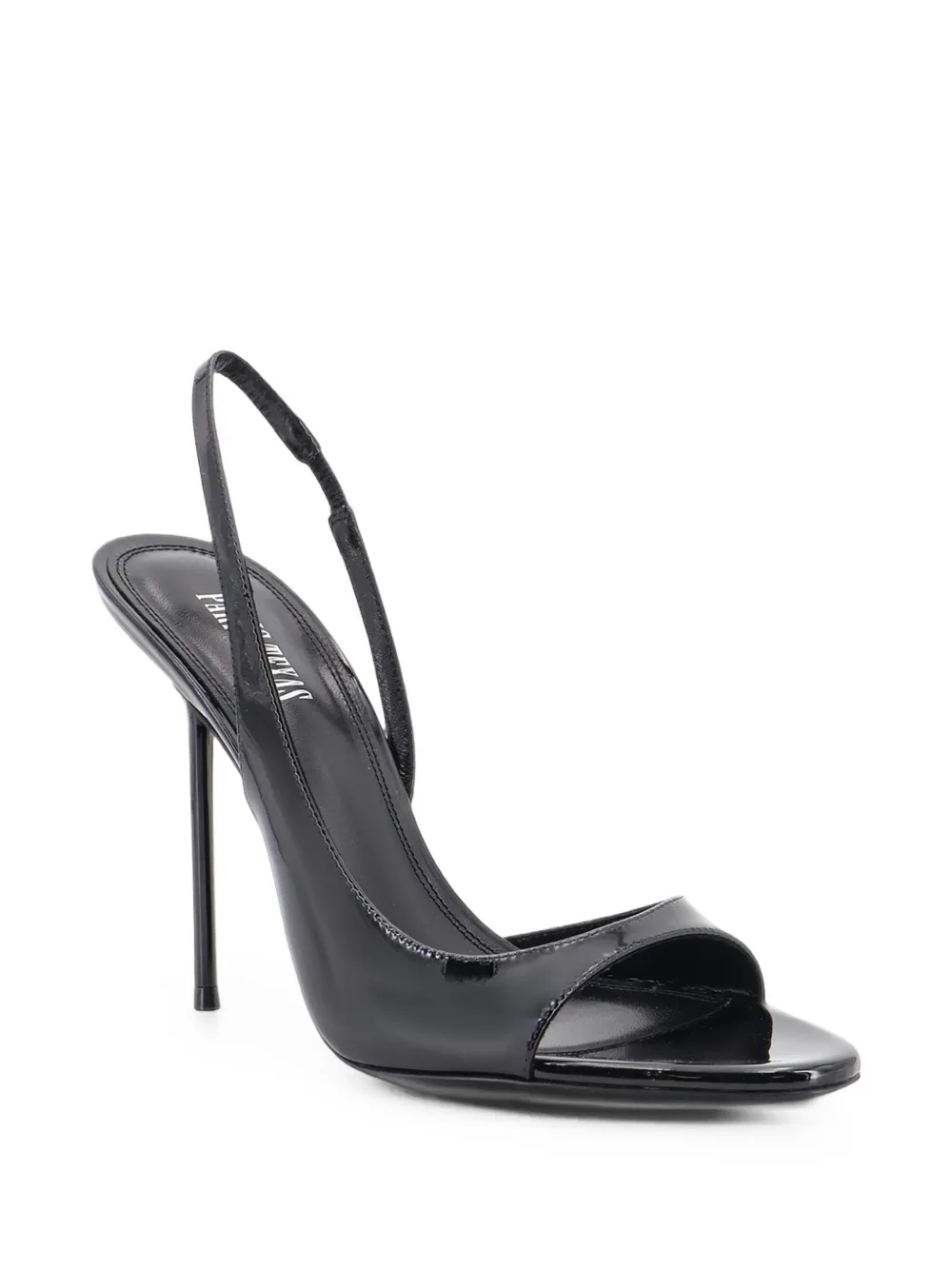 Paris Texas Lidia patent leather sandals Zwart