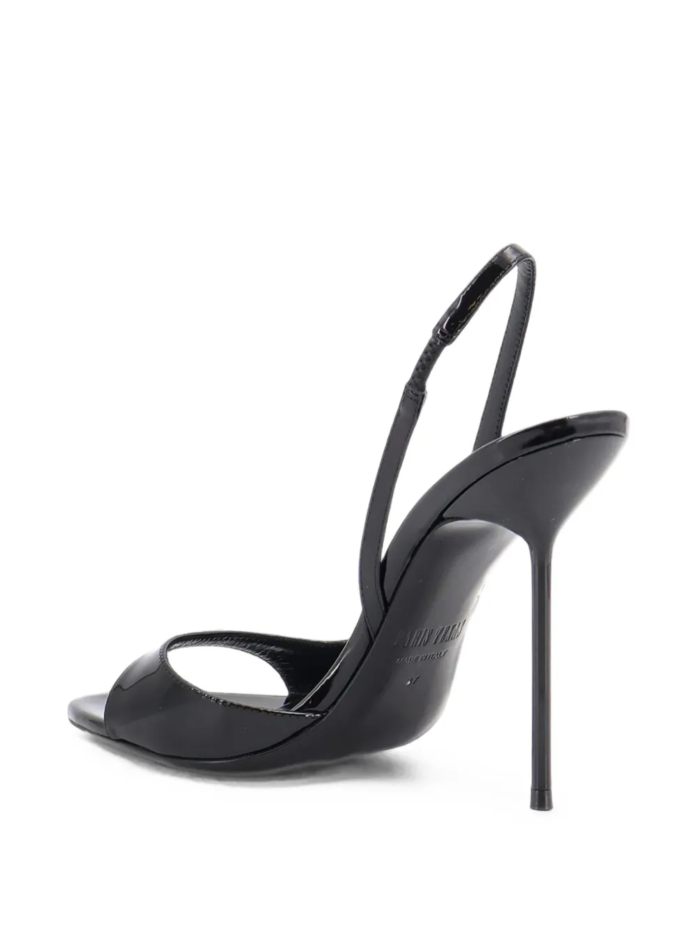 Paris Texas Lidia patent leather sandals Zwart
