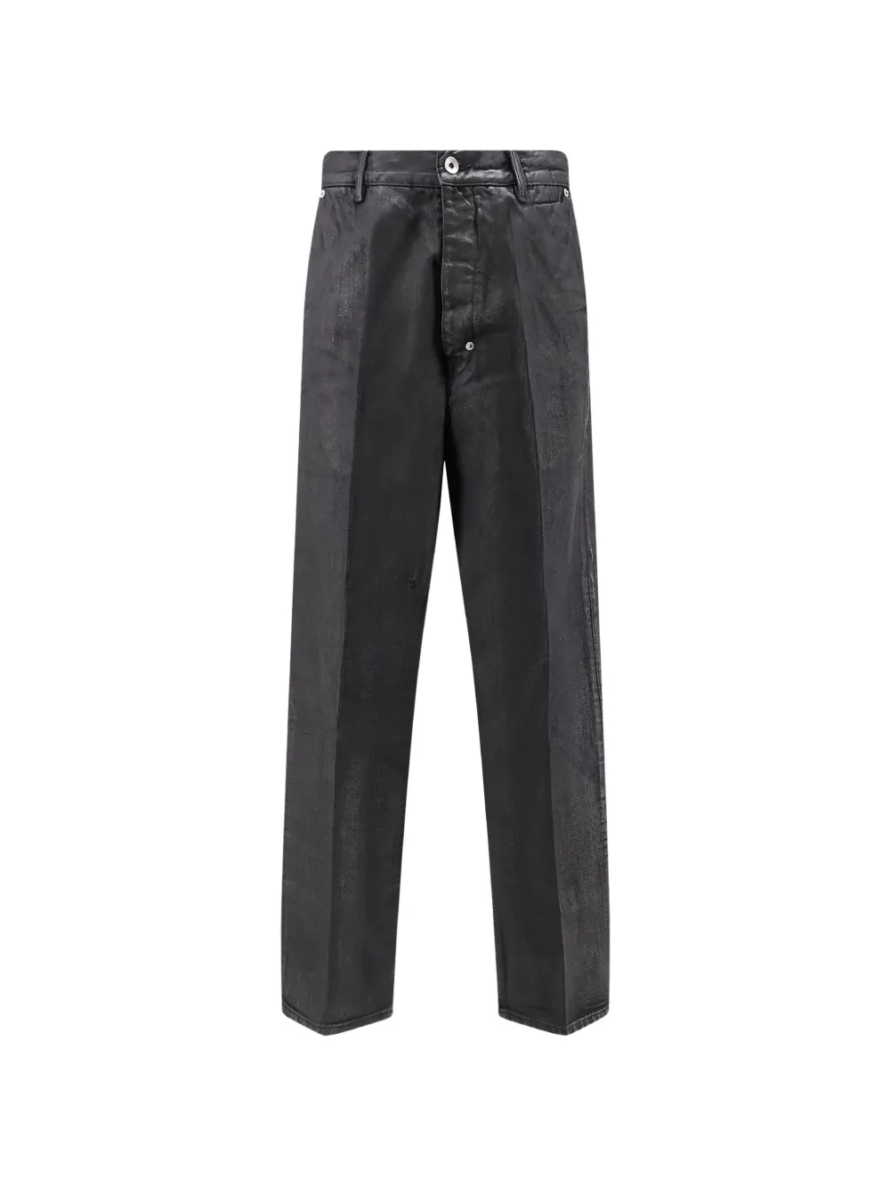 Rick Owens DRKSHDW Joris waxed jeans - Nero