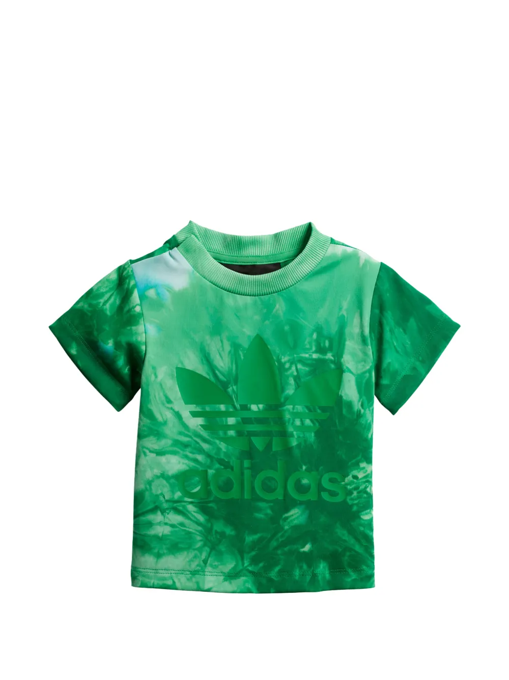 adidas Kids Pharrell Williams Hu tie-dye T-shirt - Verde