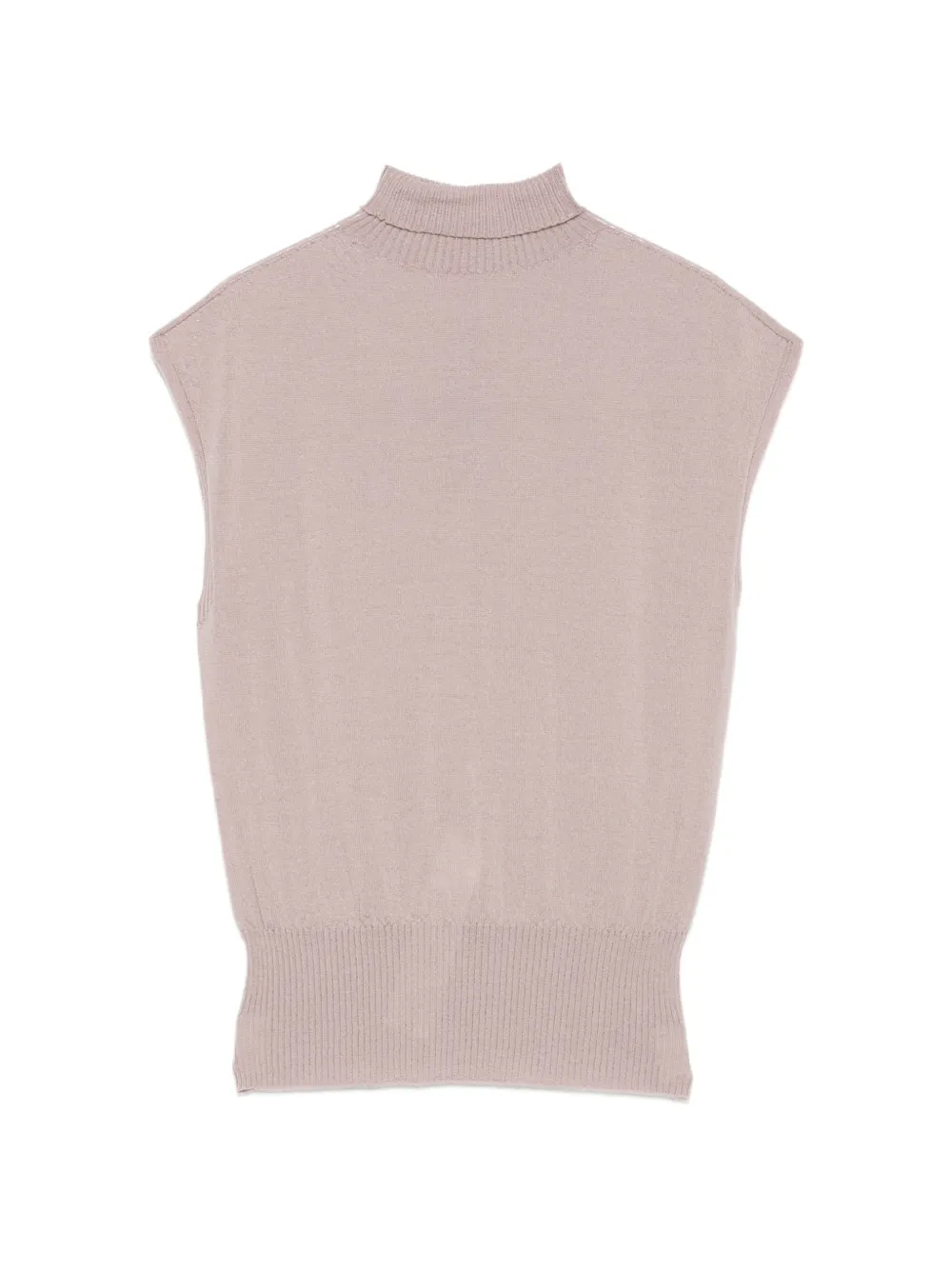 Rick Owens sleeveless turtleneck tank top - Rosa