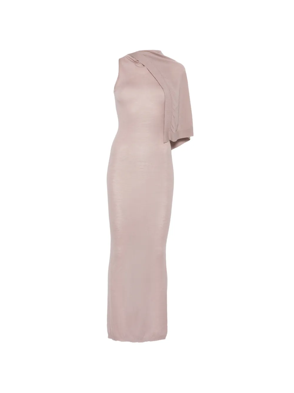 Rick Owens Scarf asymmetric draped-detail maxi dress