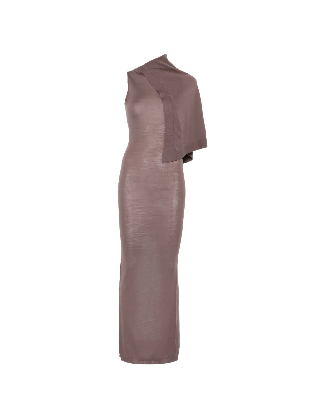 Rick Owens Scarf one-shoulder draped maxi dress