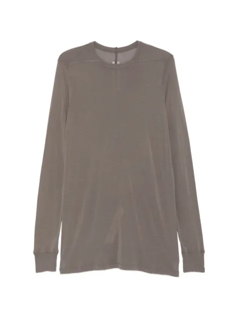 Rick Owens longline ribbed-cuff T-shirt