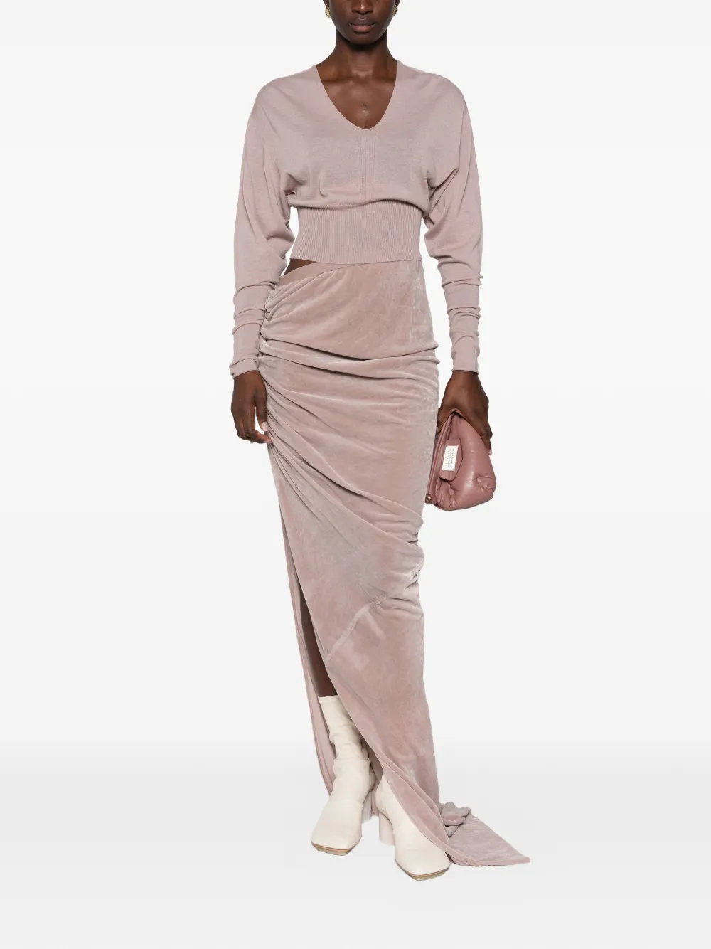 Rick Owens Cropped top Roze